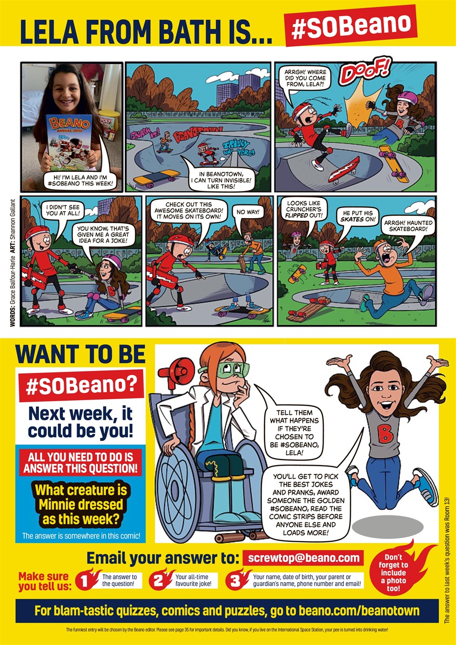 Beano Preview Pages