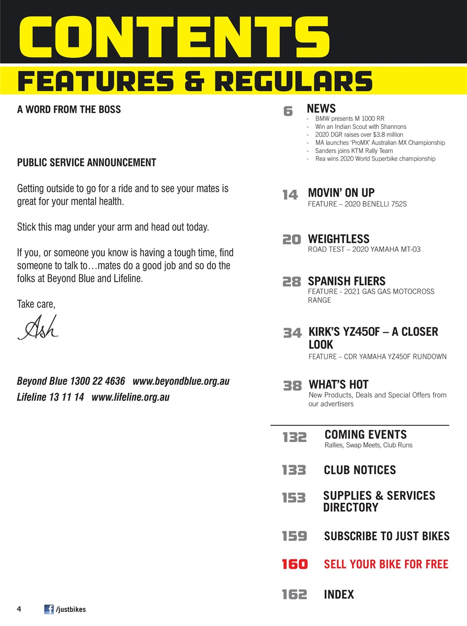 JUST BIKES Preview Pages