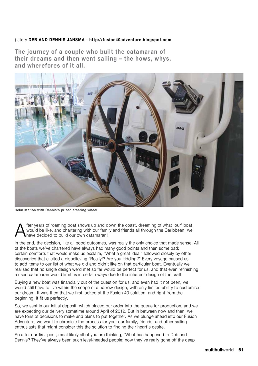 Multihull World Preview Pages