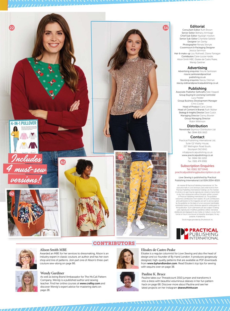 Love Sewing Preview Pages