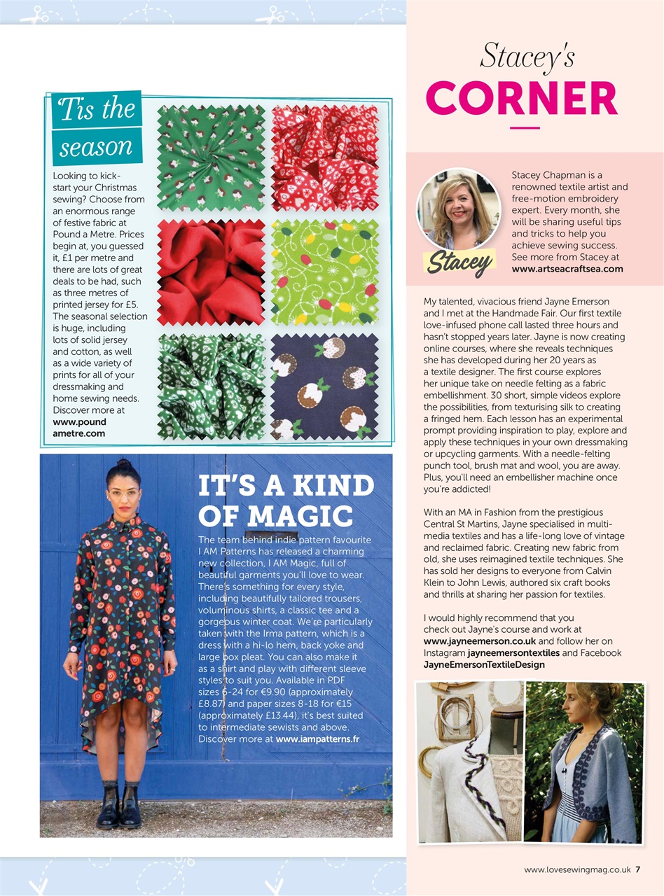 Love Sewing Preview Pages