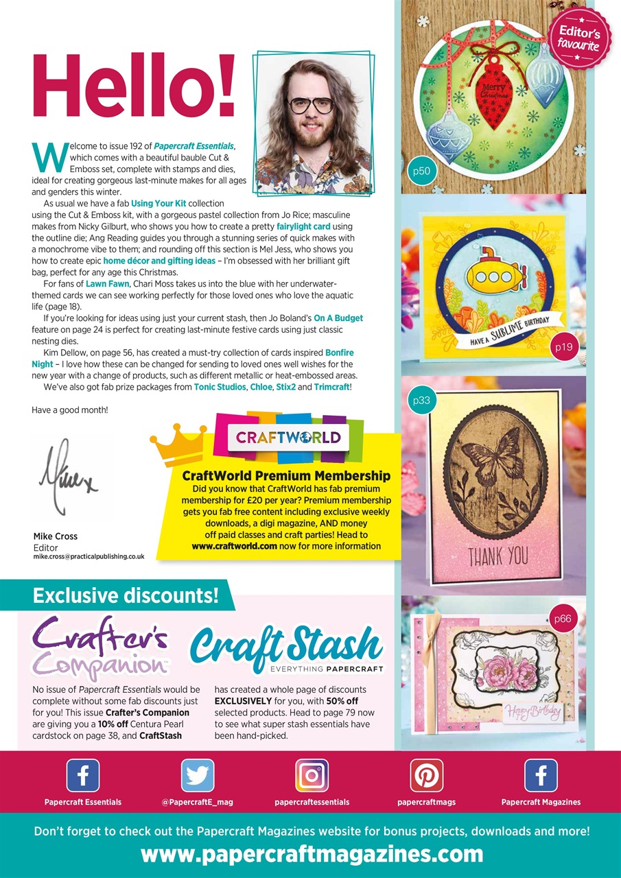 Papercraft Essentials Preview Pages