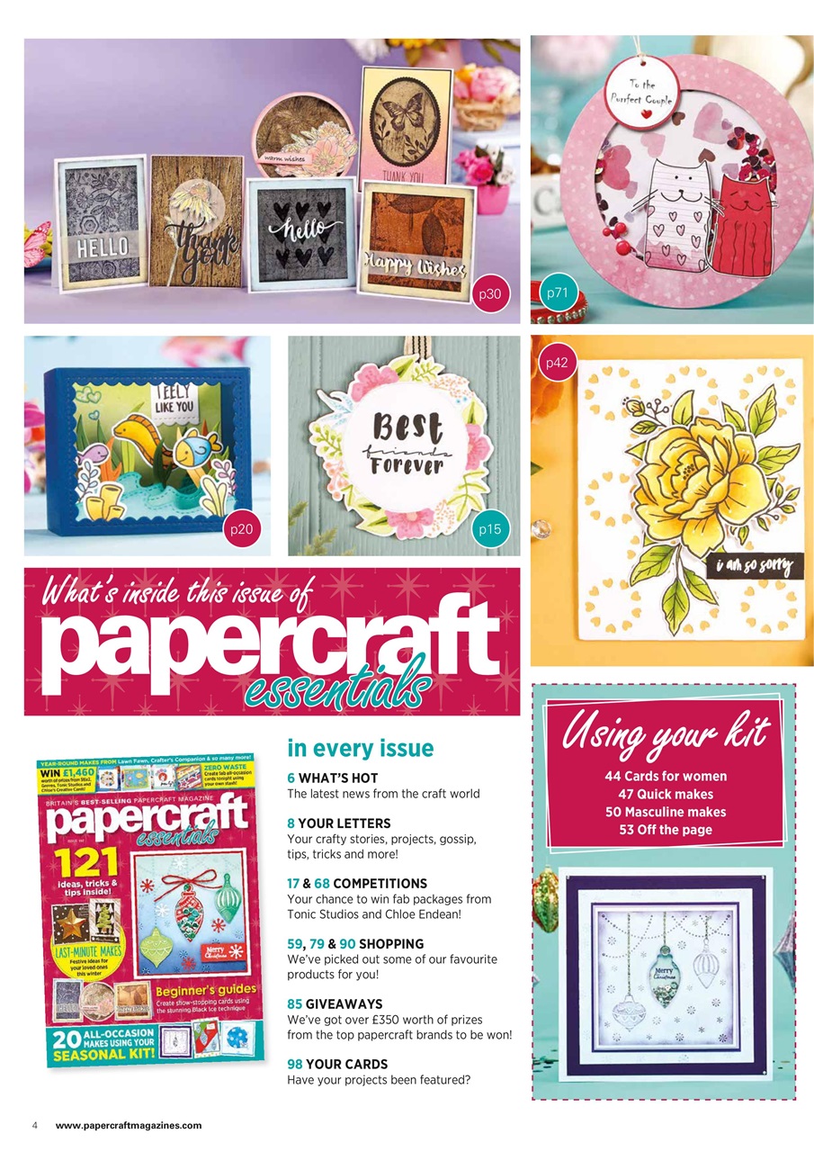 Papercraft Essentials Preview Pages