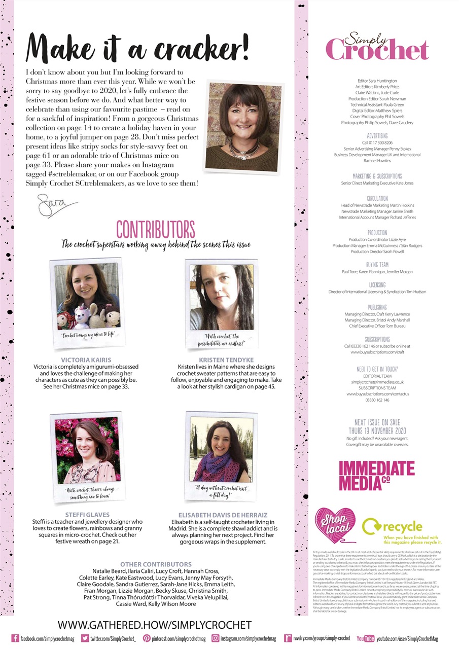 Simply Crochet Preview Pages