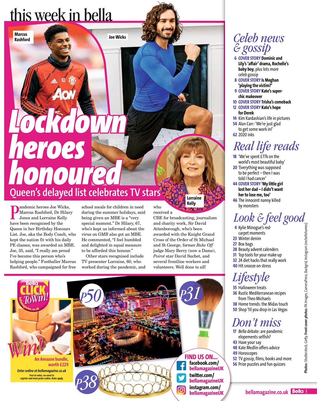 Bella Magazine Preview Pages