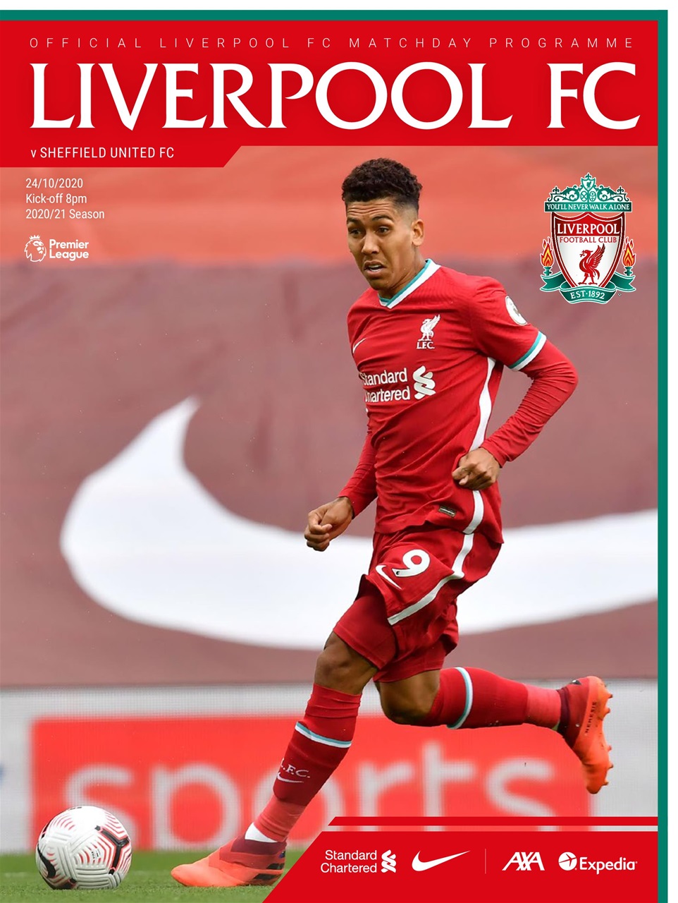 Liverpool FC Programmes Preview Pages