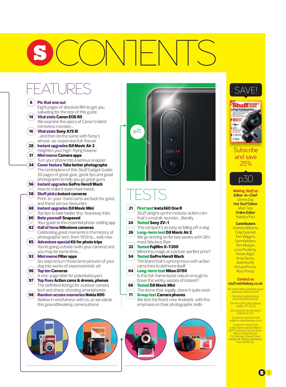 Stuff Gadget Guide Preview Pages