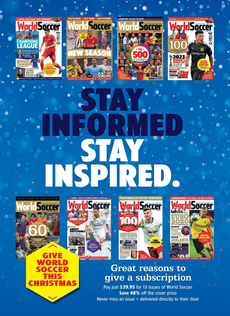 World Soccer Preview Pages