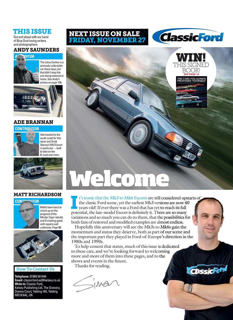 Classic Ford Preview Pages