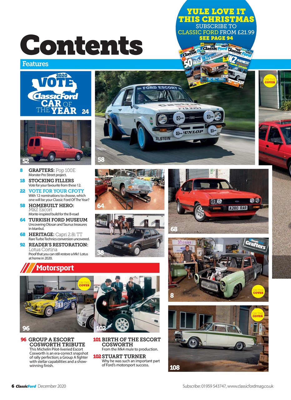 Classic Ford Preview Pages