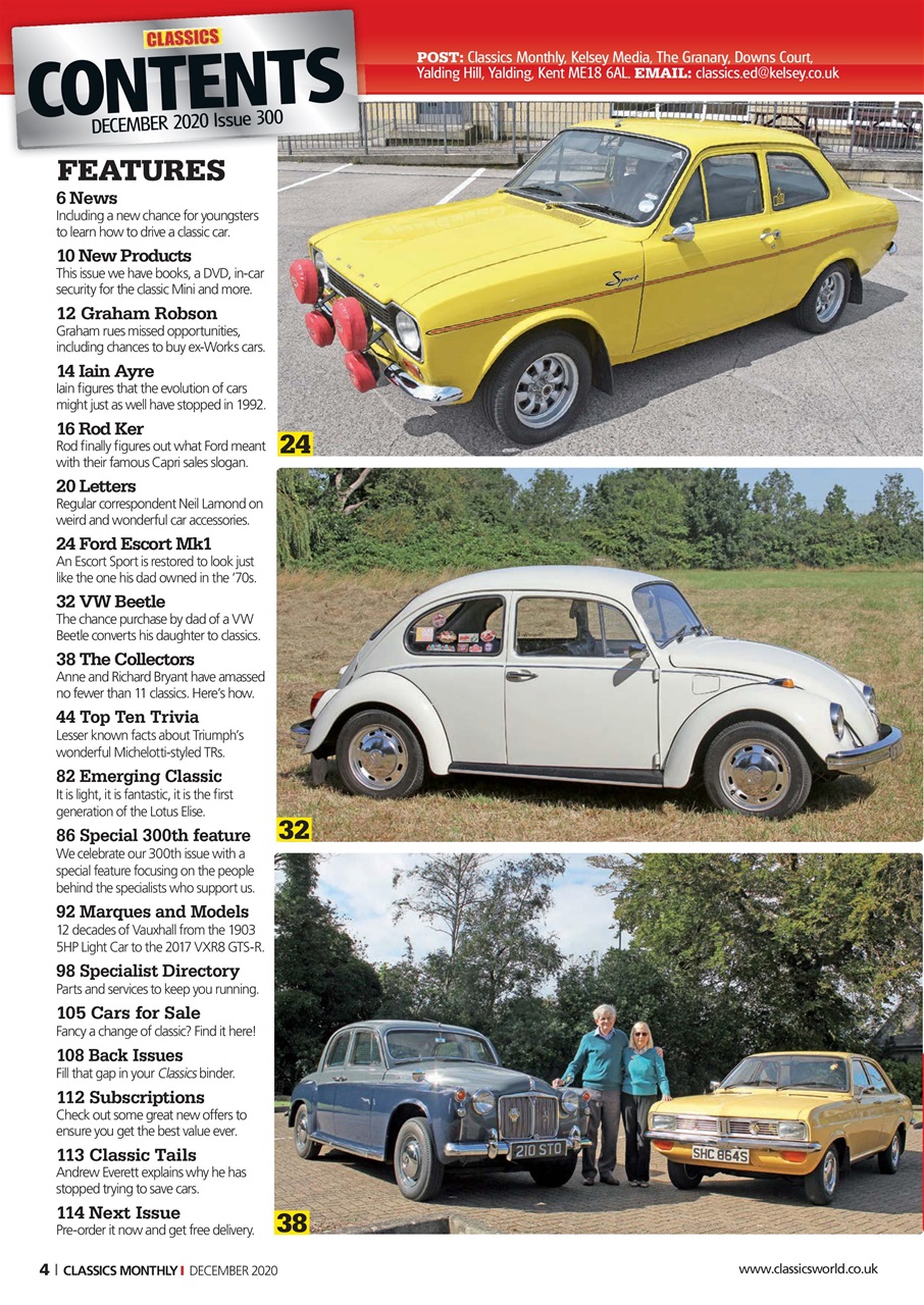 Classics World Preview Pages