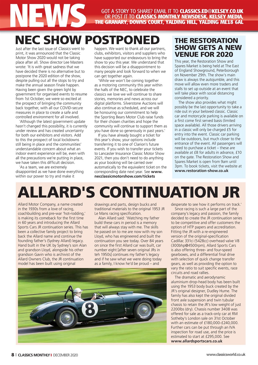 Classics World Preview Pages