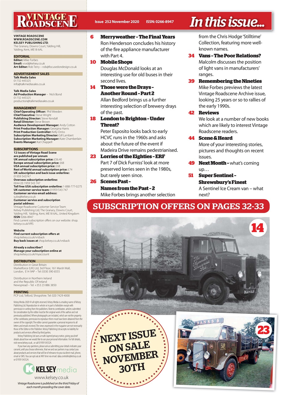 Vintage Roadscene Preview Pages