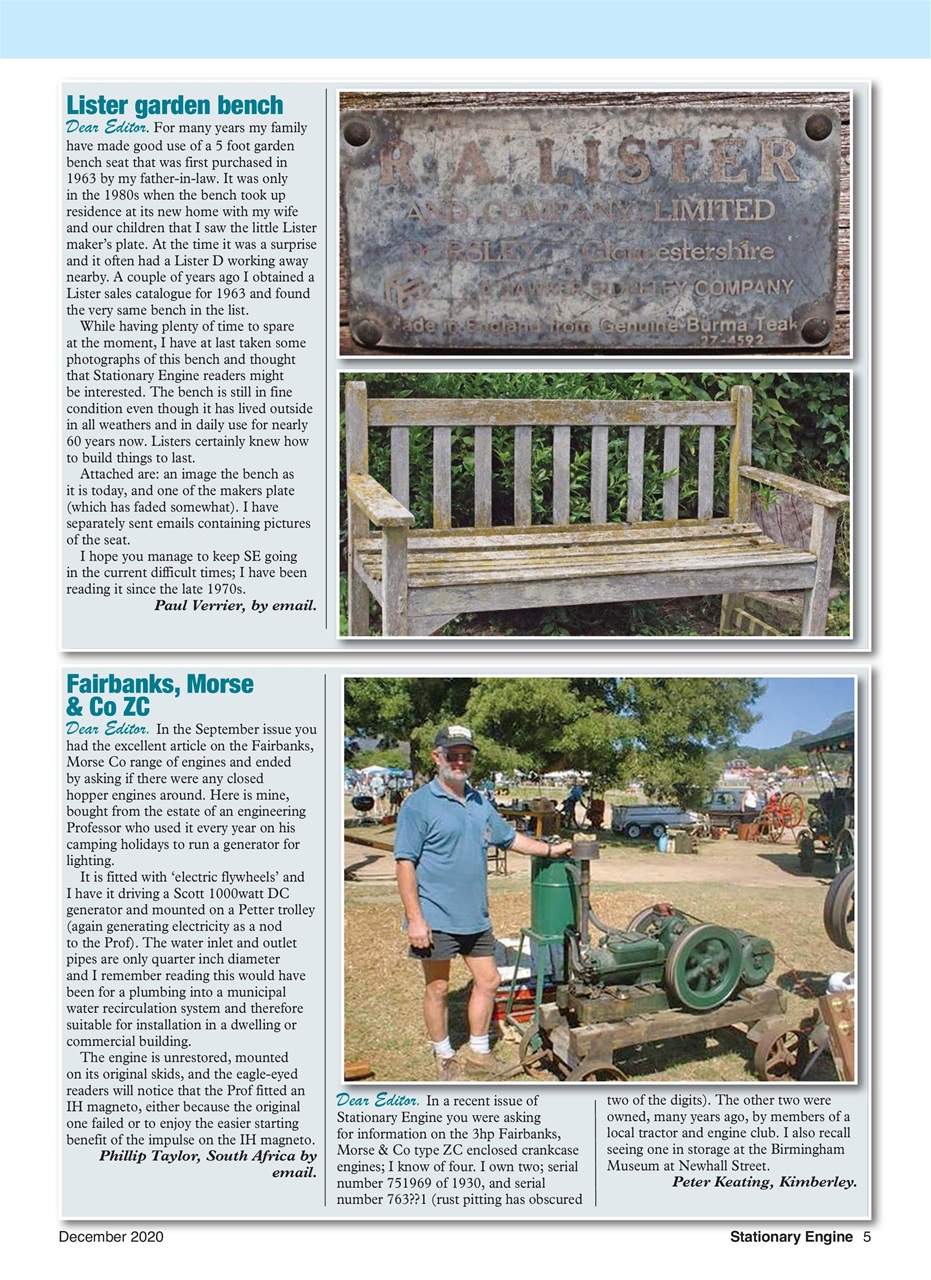 Stationary Engine Preview Pages