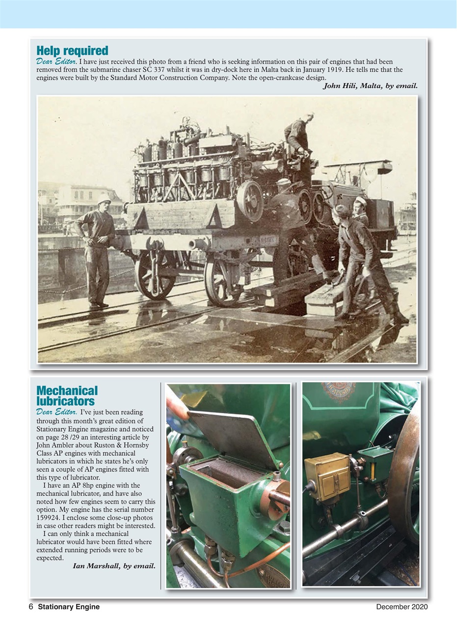 Stationary Engine Preview Pages