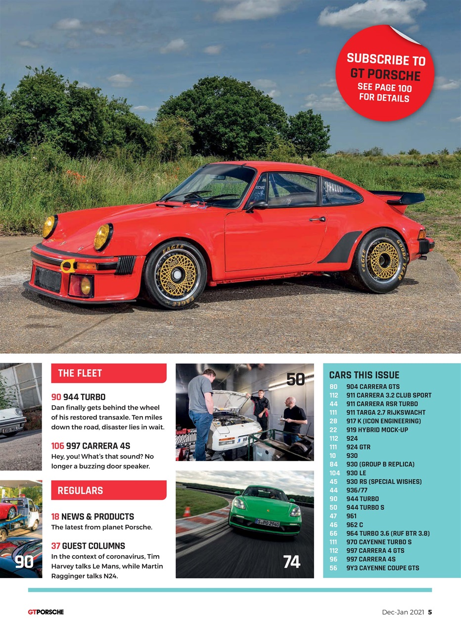 GT Porsche Preview Pages