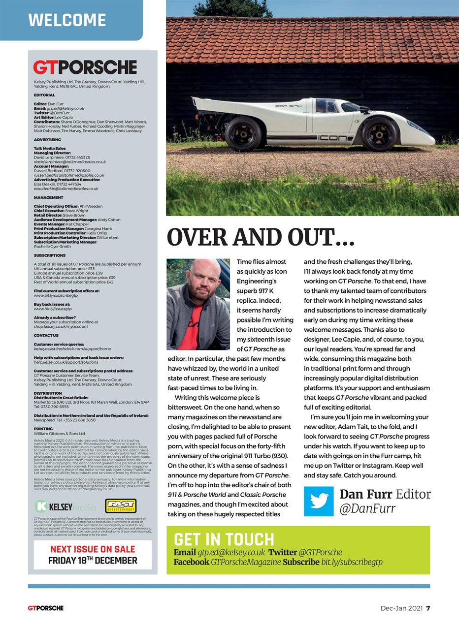 GT Porsche Preview Pages