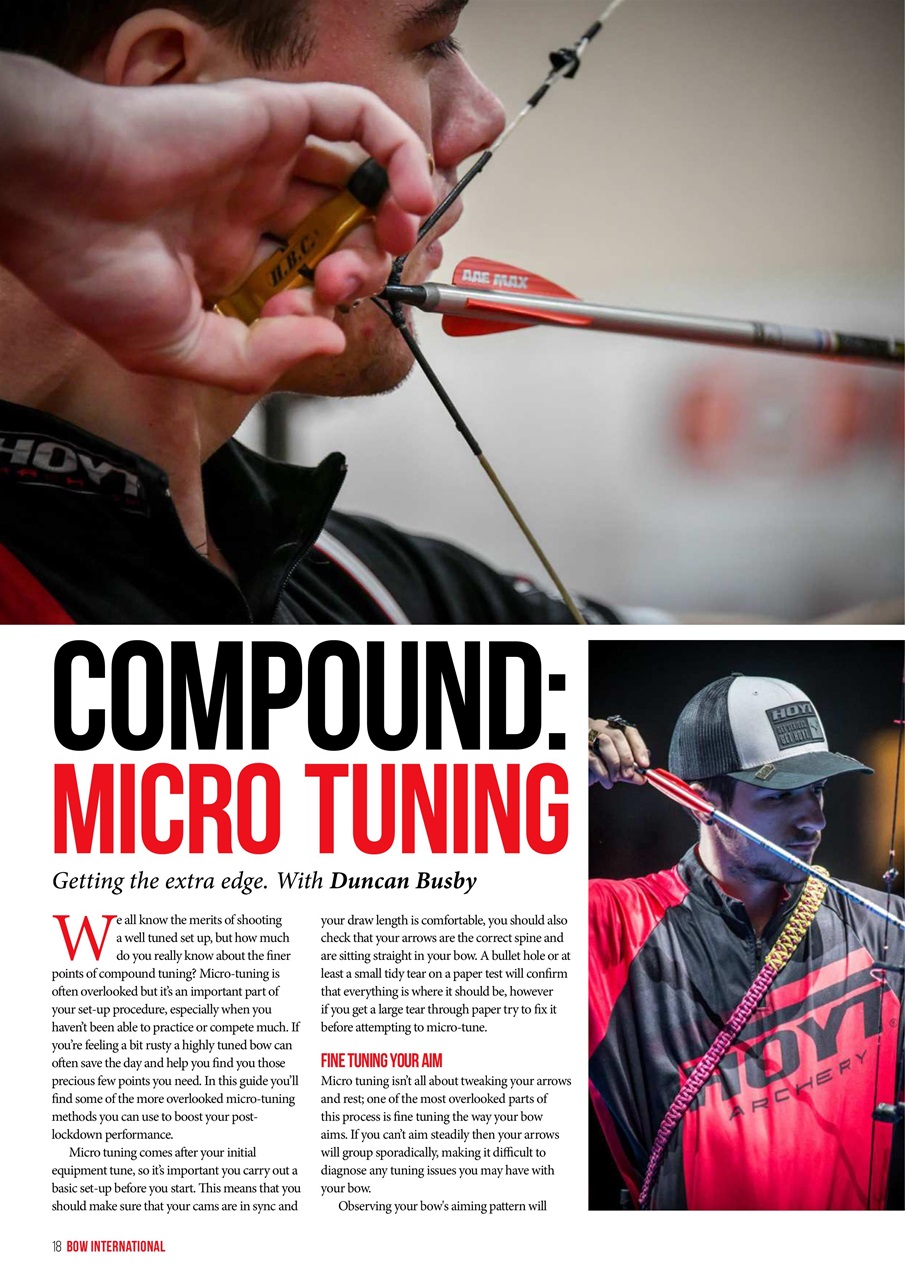 Bow International Preview Pages