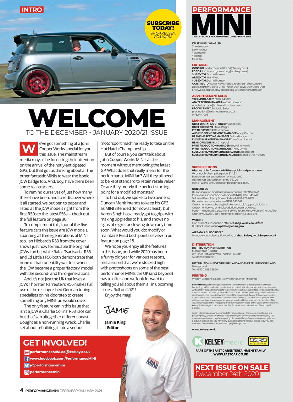 Performance Mini Preview Pages