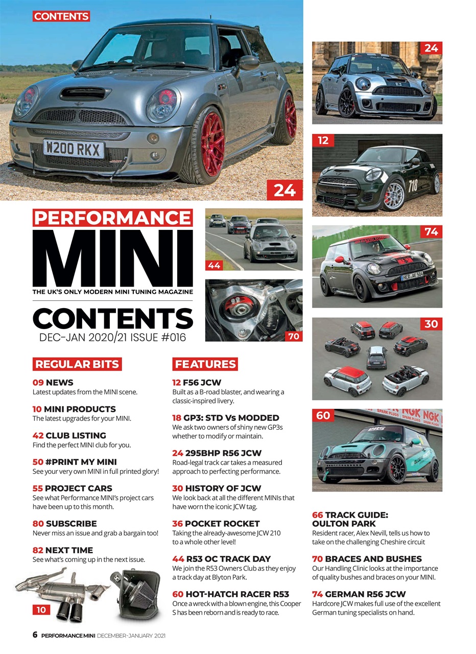 Performance Mini Preview Pages