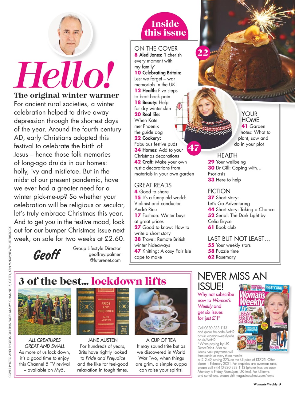 Woman's Weekly Preview Pages