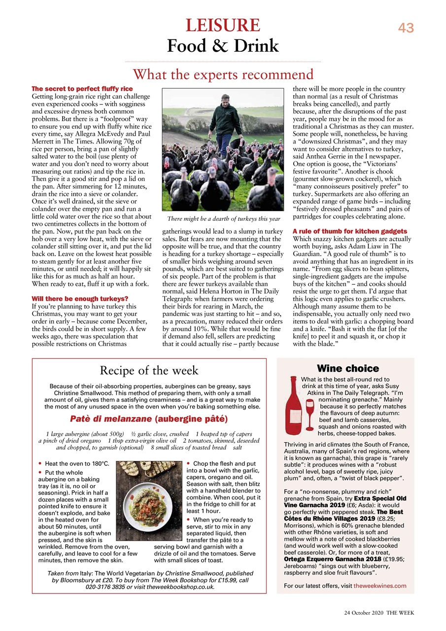 The Week Preview Pages