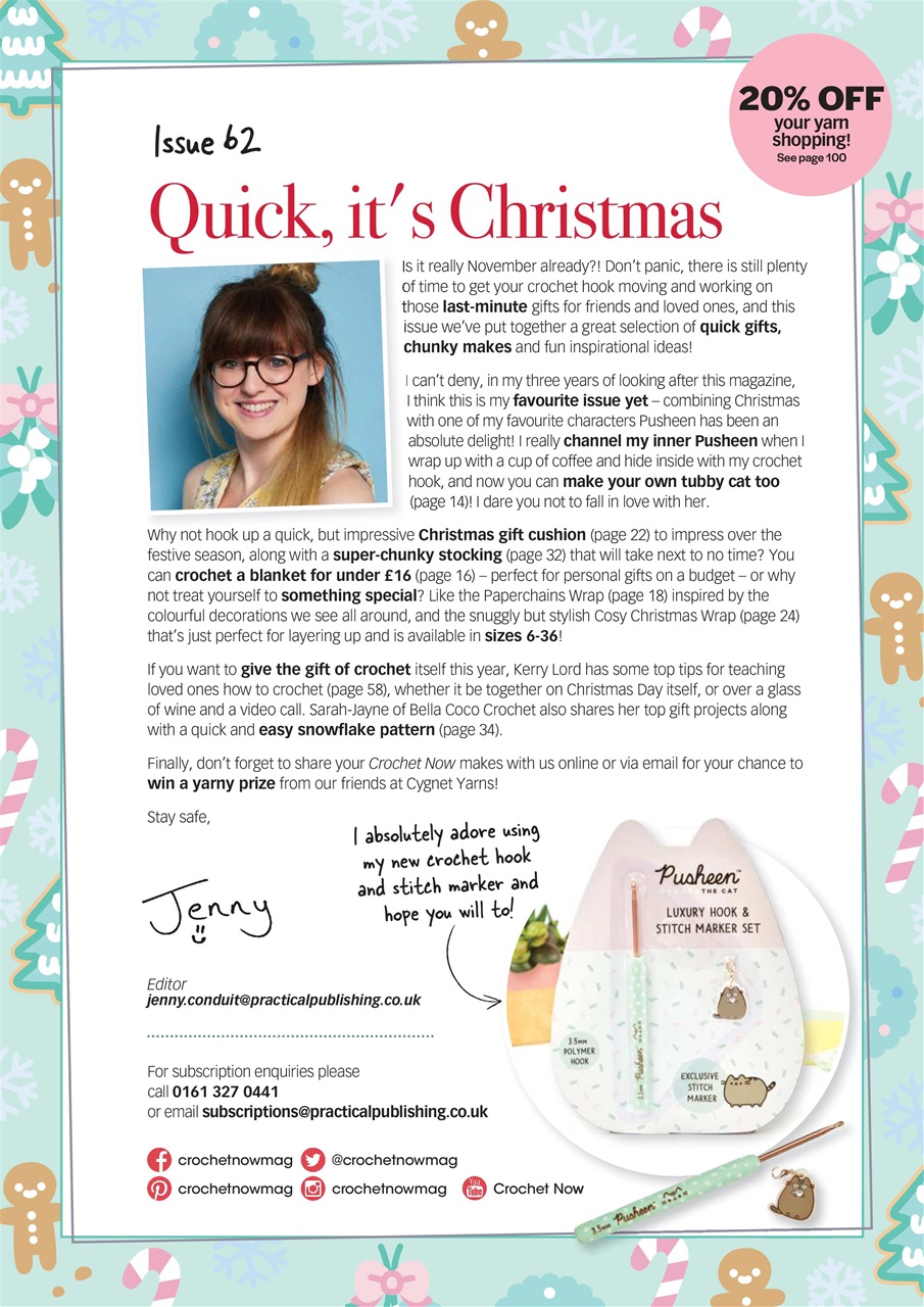 Crochet Now Magazine Preview Pages