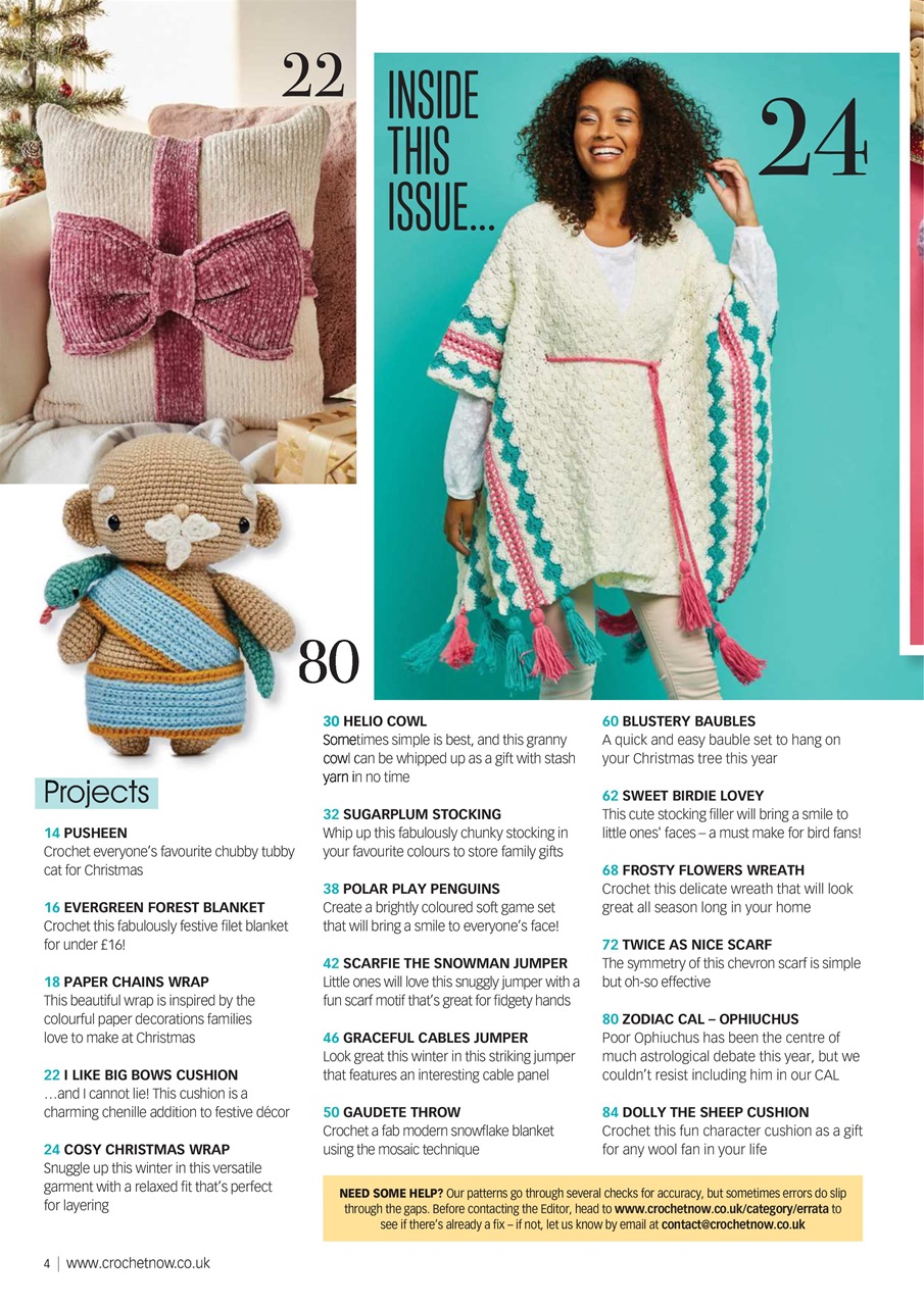 Crochet Now Magazine Preview Pages