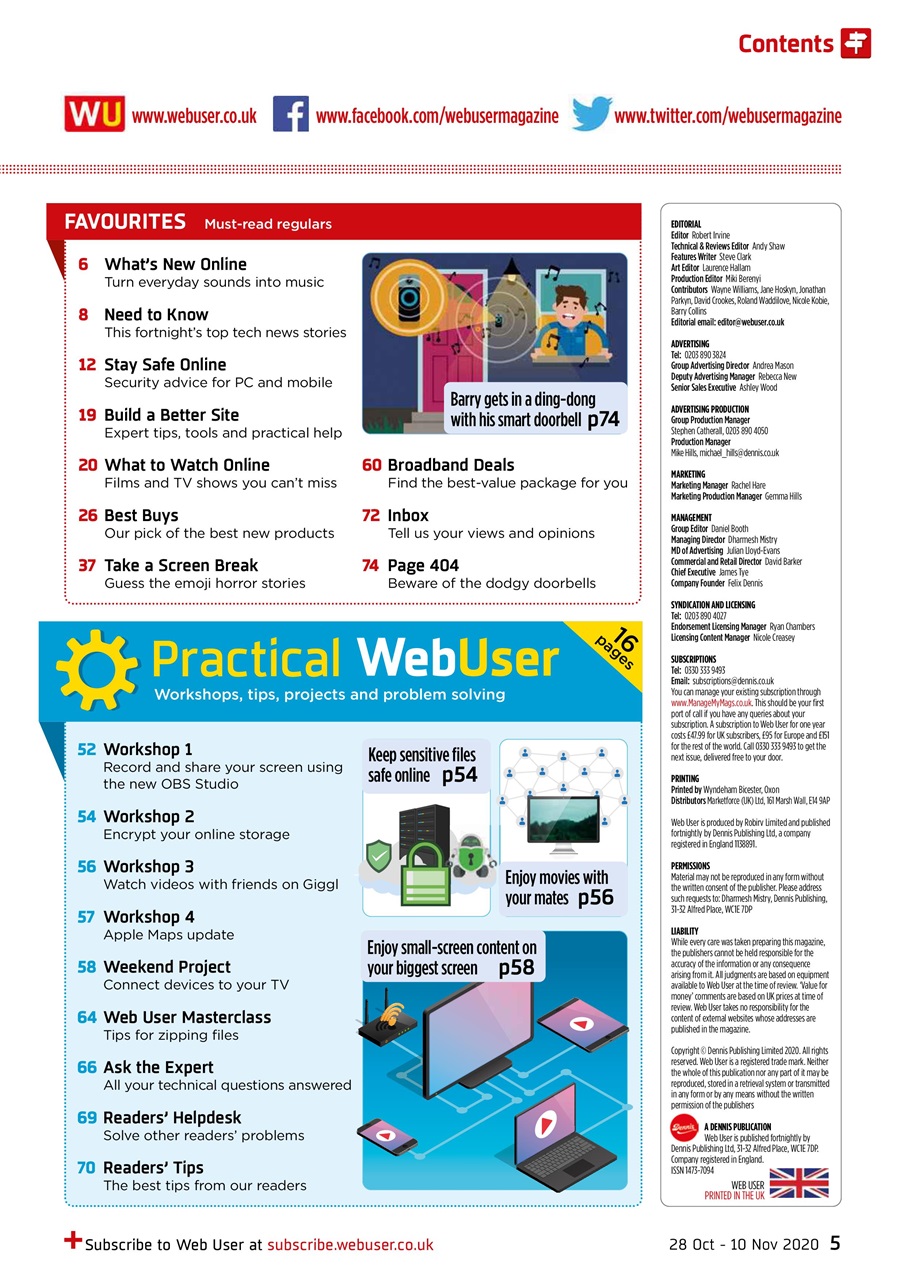 Webuser Preview Pages