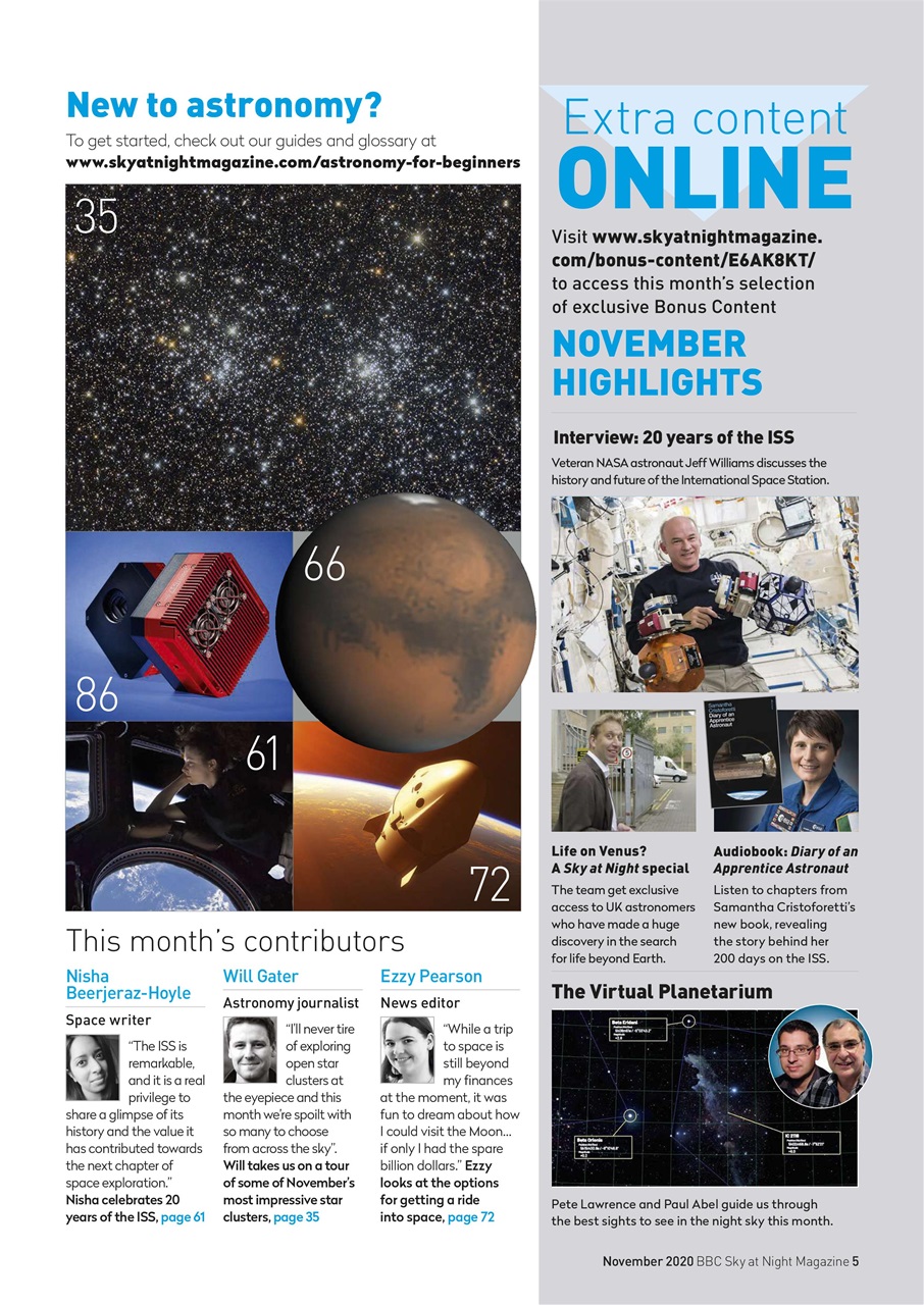 BBC Sky at Night Magazine Preview Pages