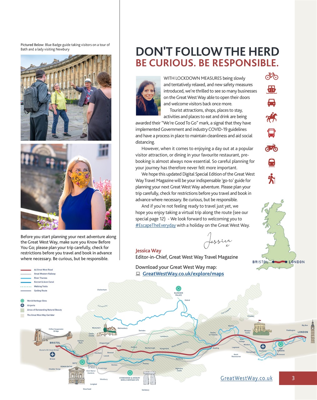 Great West Way Travel Preview Pages