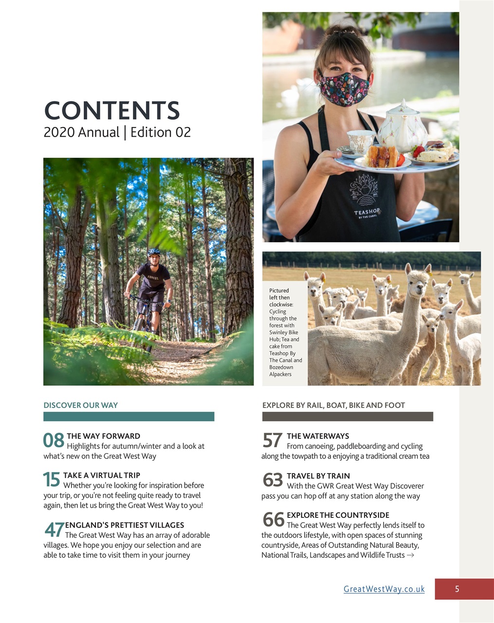 Great West Way Travel Preview Pages