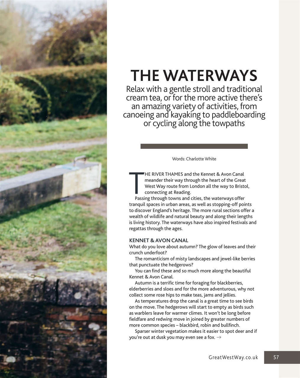 Great West Way Travel Preview Pages