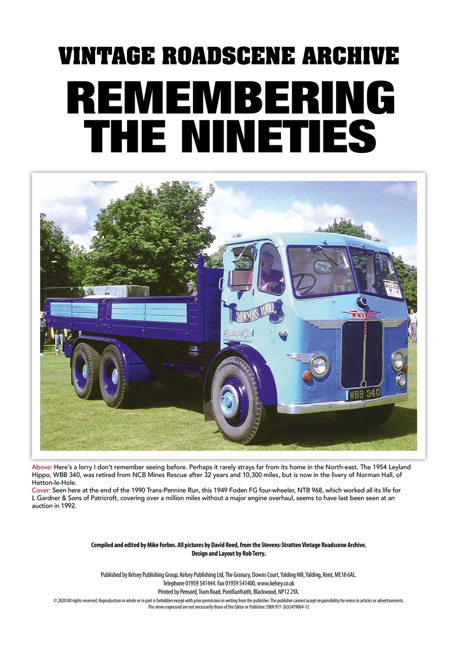 Vintage Roadscene Archive Preview Pages