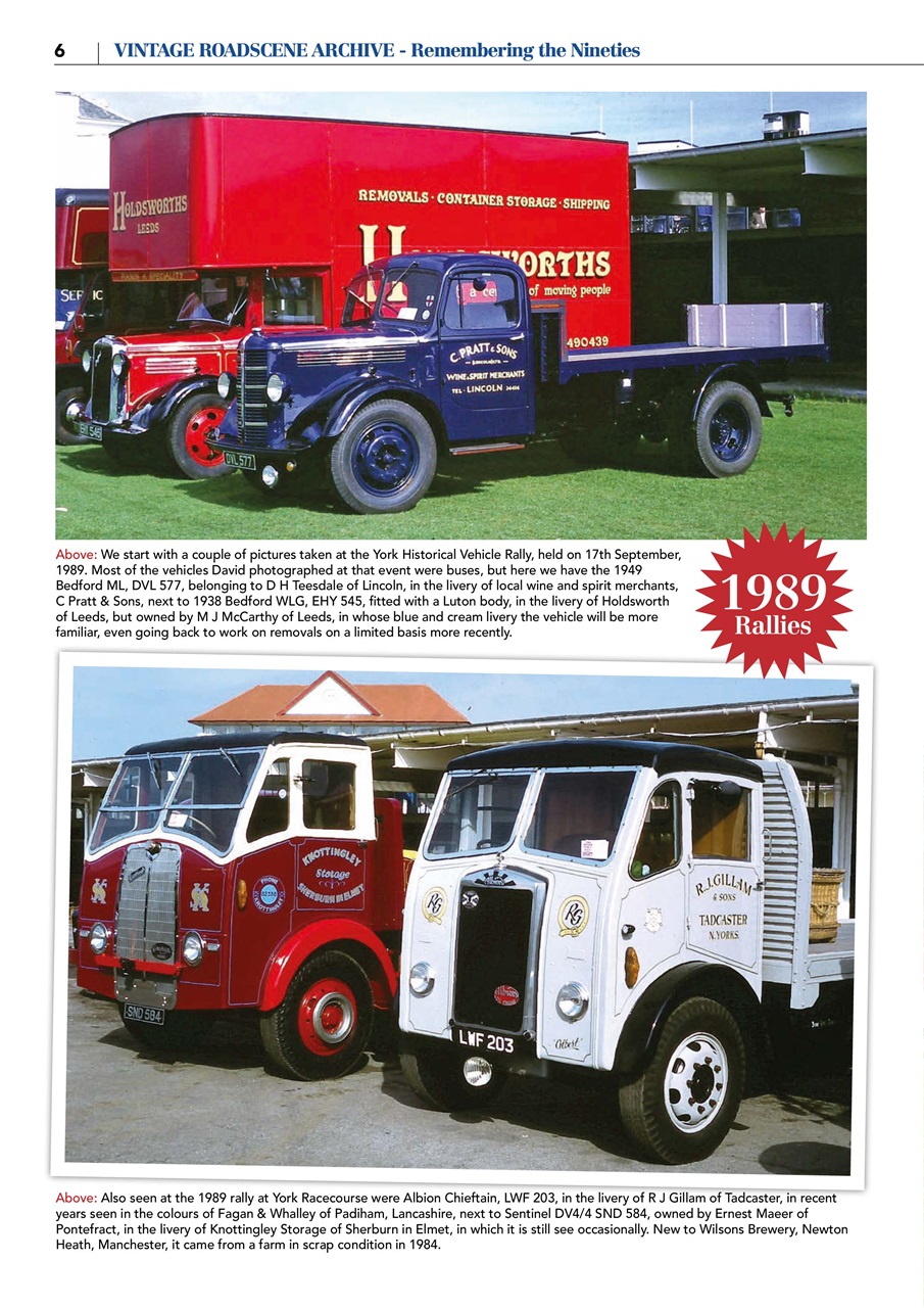 Vintage Roadscene Archive Preview Pages