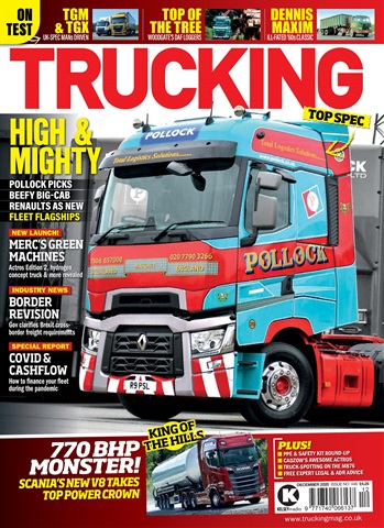 Trucking Magazine issue December 2020