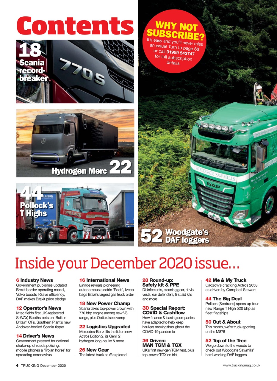Trucking Magazine Preview Pages