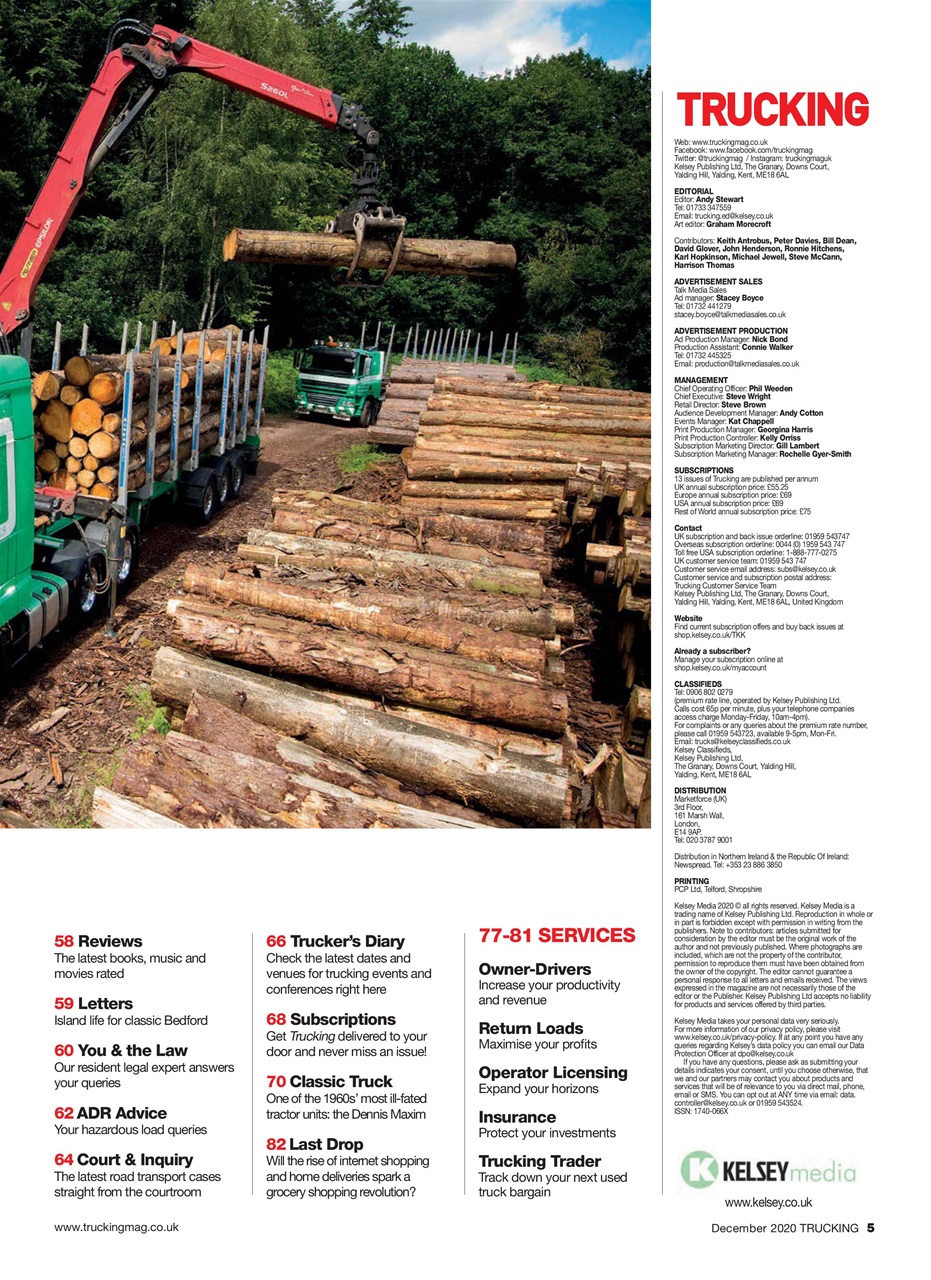 Trucking Magazine Preview Pages