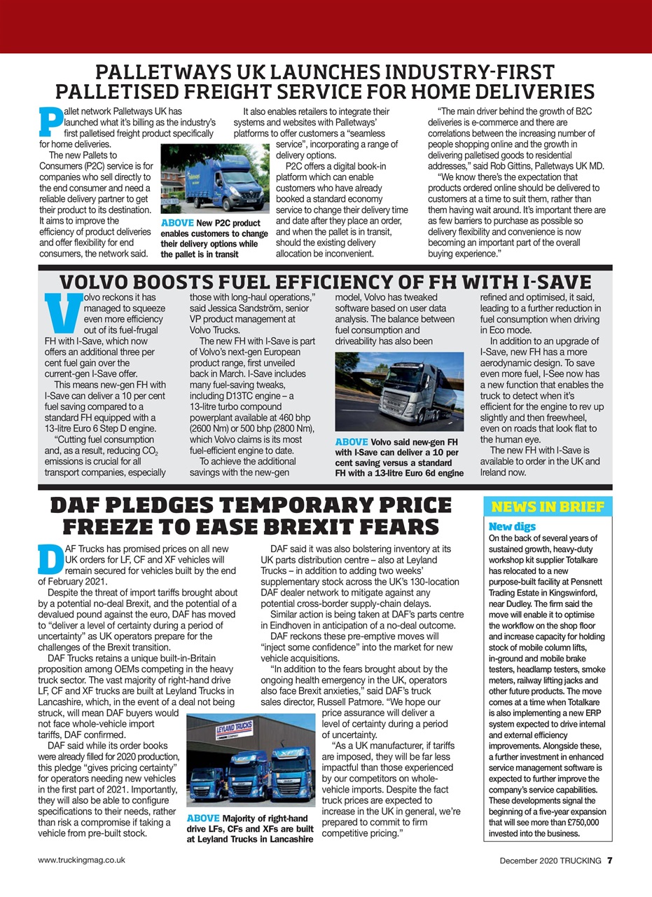 Trucking Magazine Preview Pages
