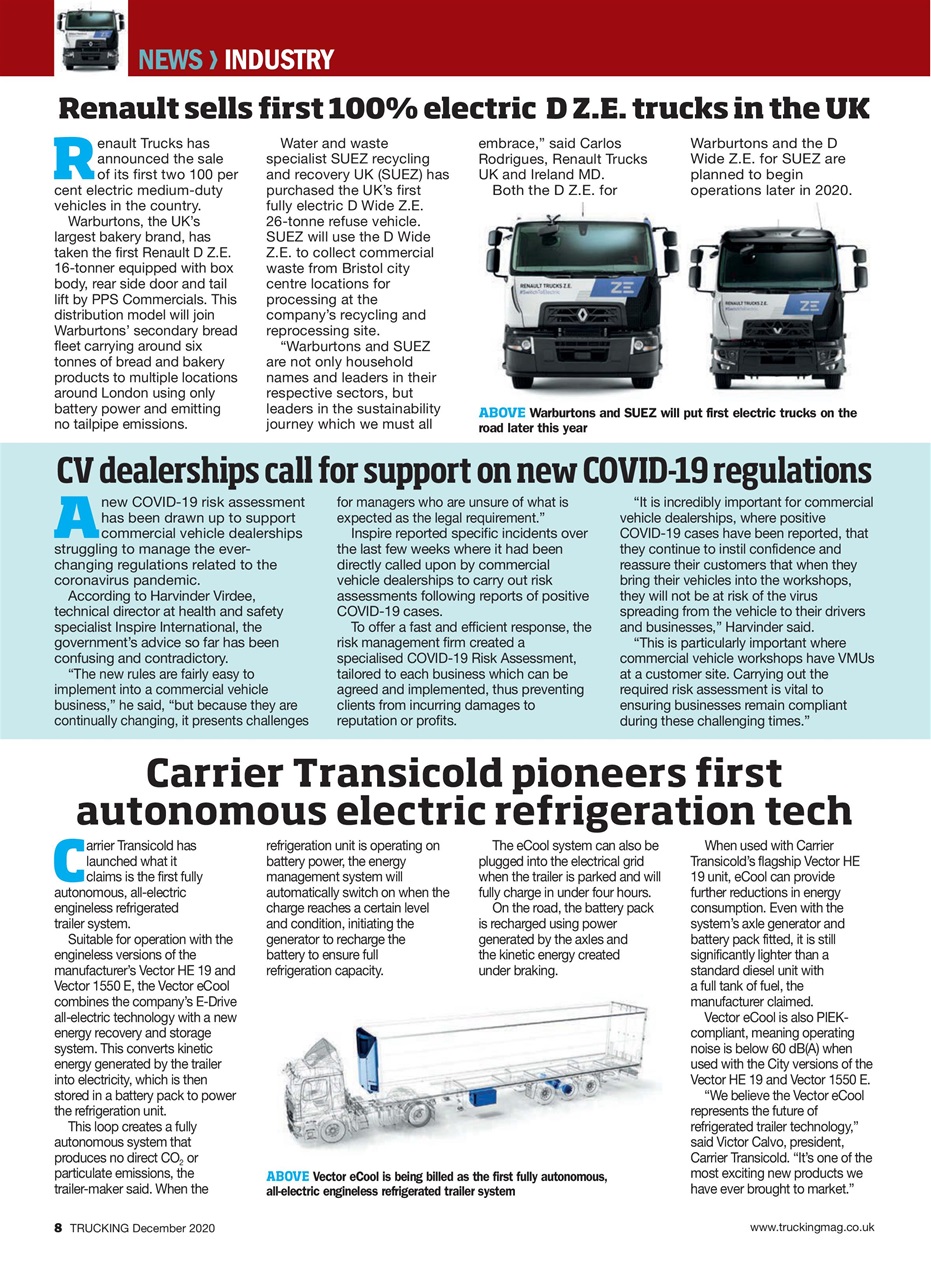 Trucking Magazine Preview Pages