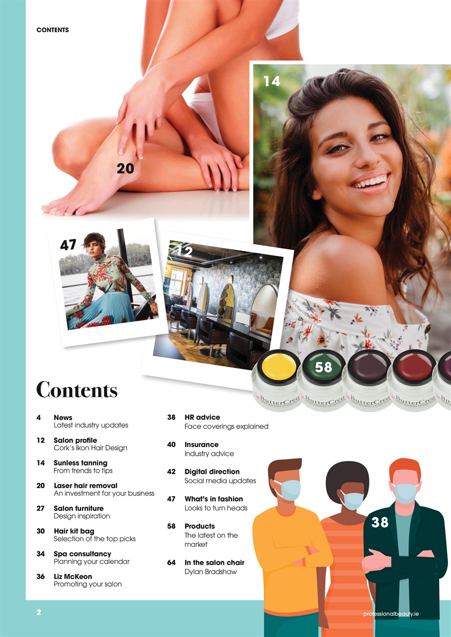 Professional Beauty & HJ Ireland Preview Pages