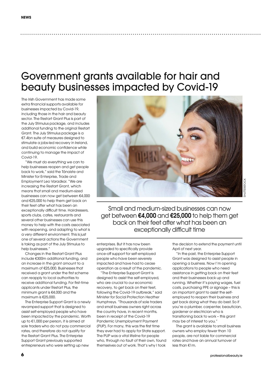 Professional Beauty & HJ Ireland Preview Pages