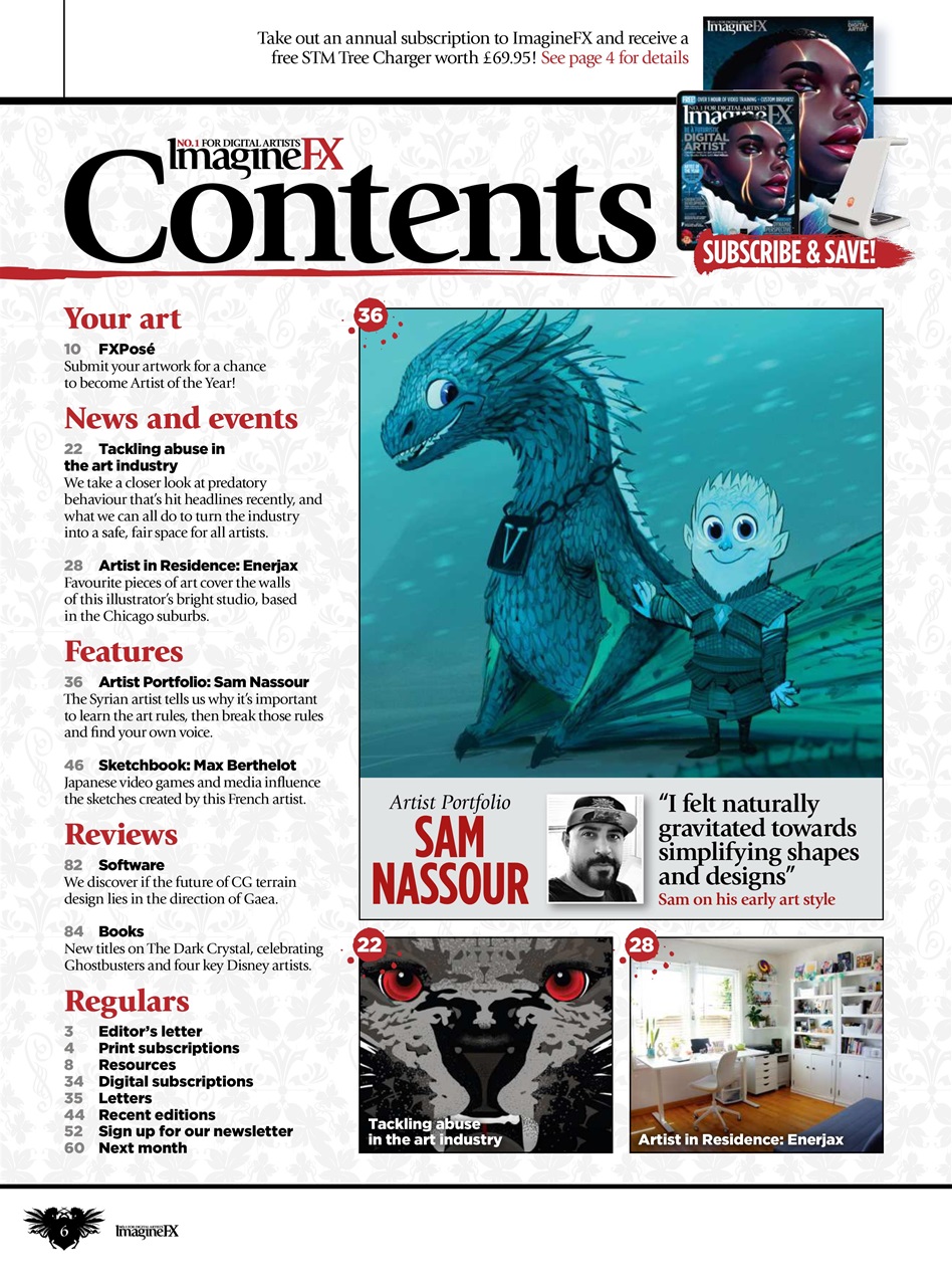 ImagineFX Preview Pages