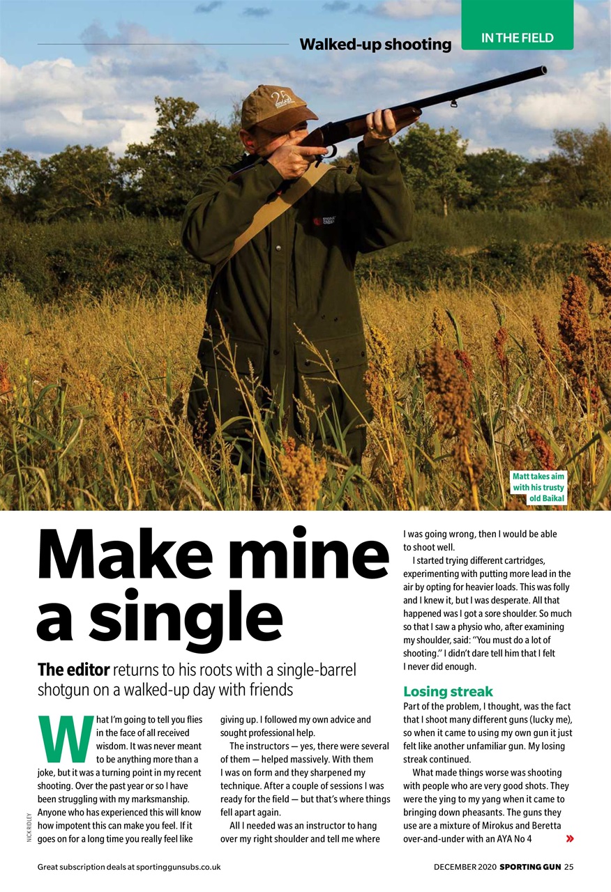 Sporting Gun Preview Pages