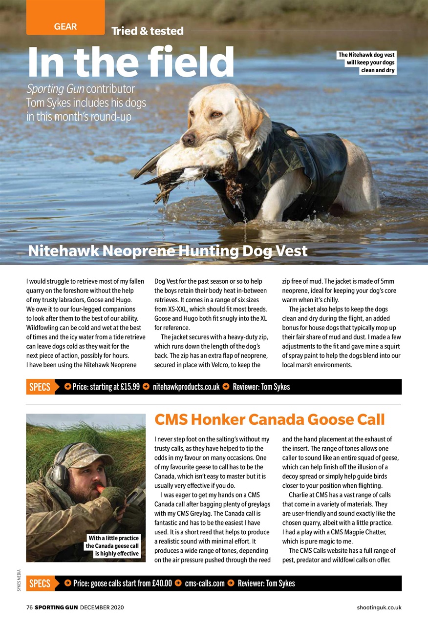 Sporting Gun Preview Pages