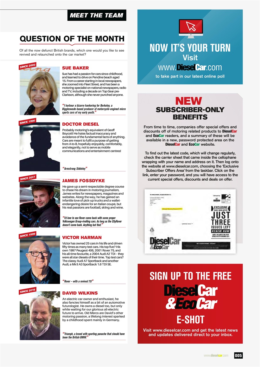 Diesel&EcoCar Magazine Preview Pages
