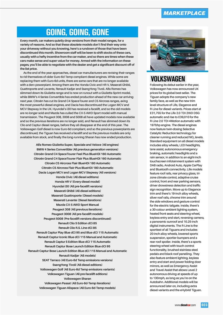Diesel&EcoCar Magazine Preview Pages