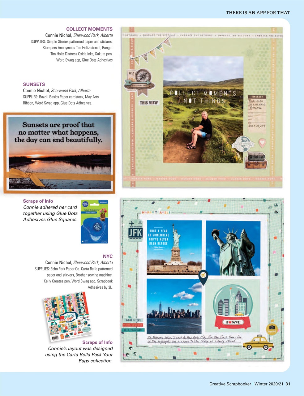 Creative Scrapbooker Preview Pages
