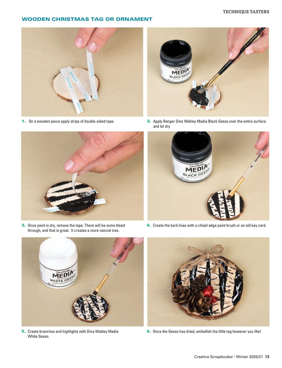 Creative Scrapbooker Preview Pages