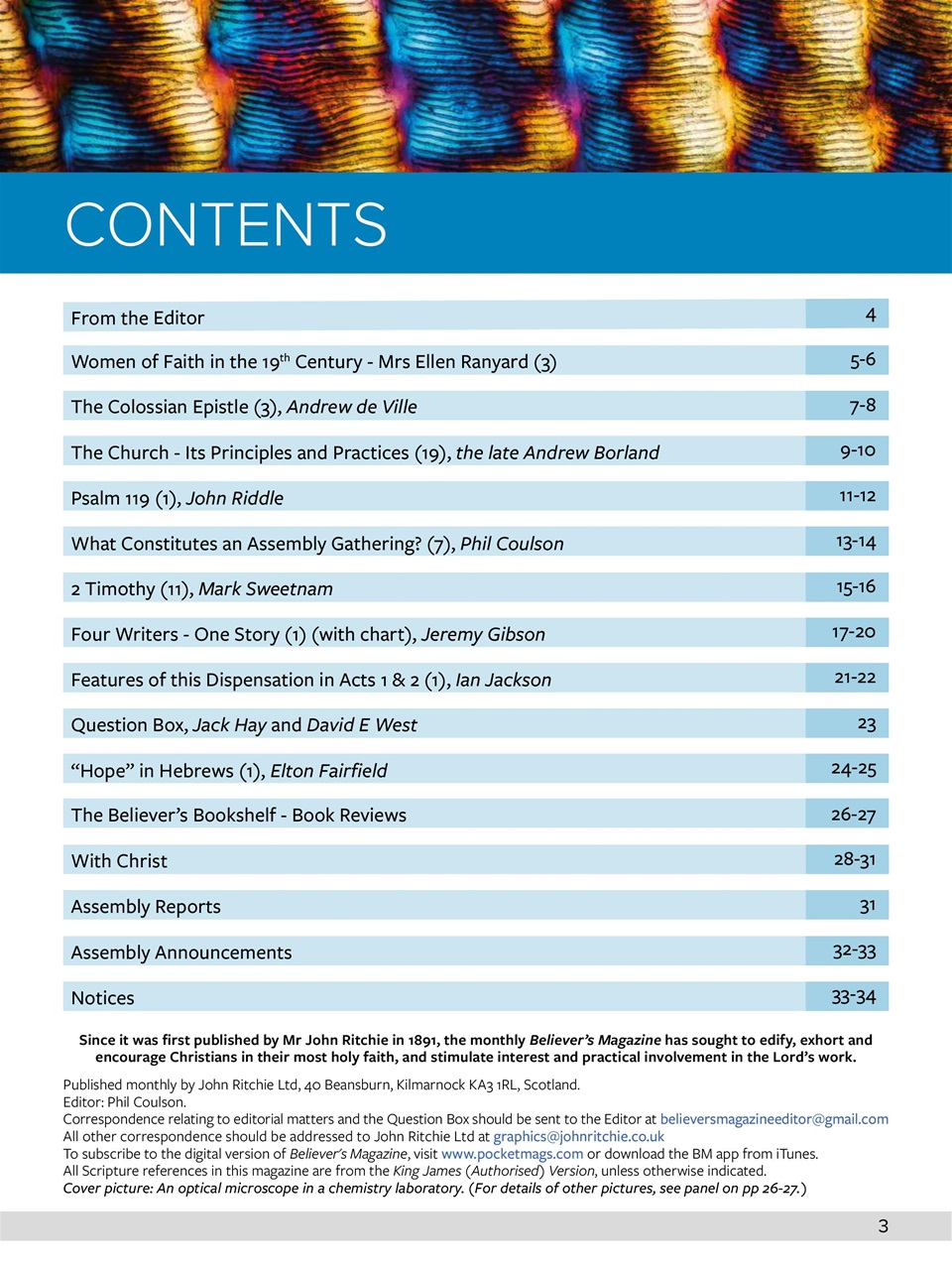 Believer Magazine Preview Pages